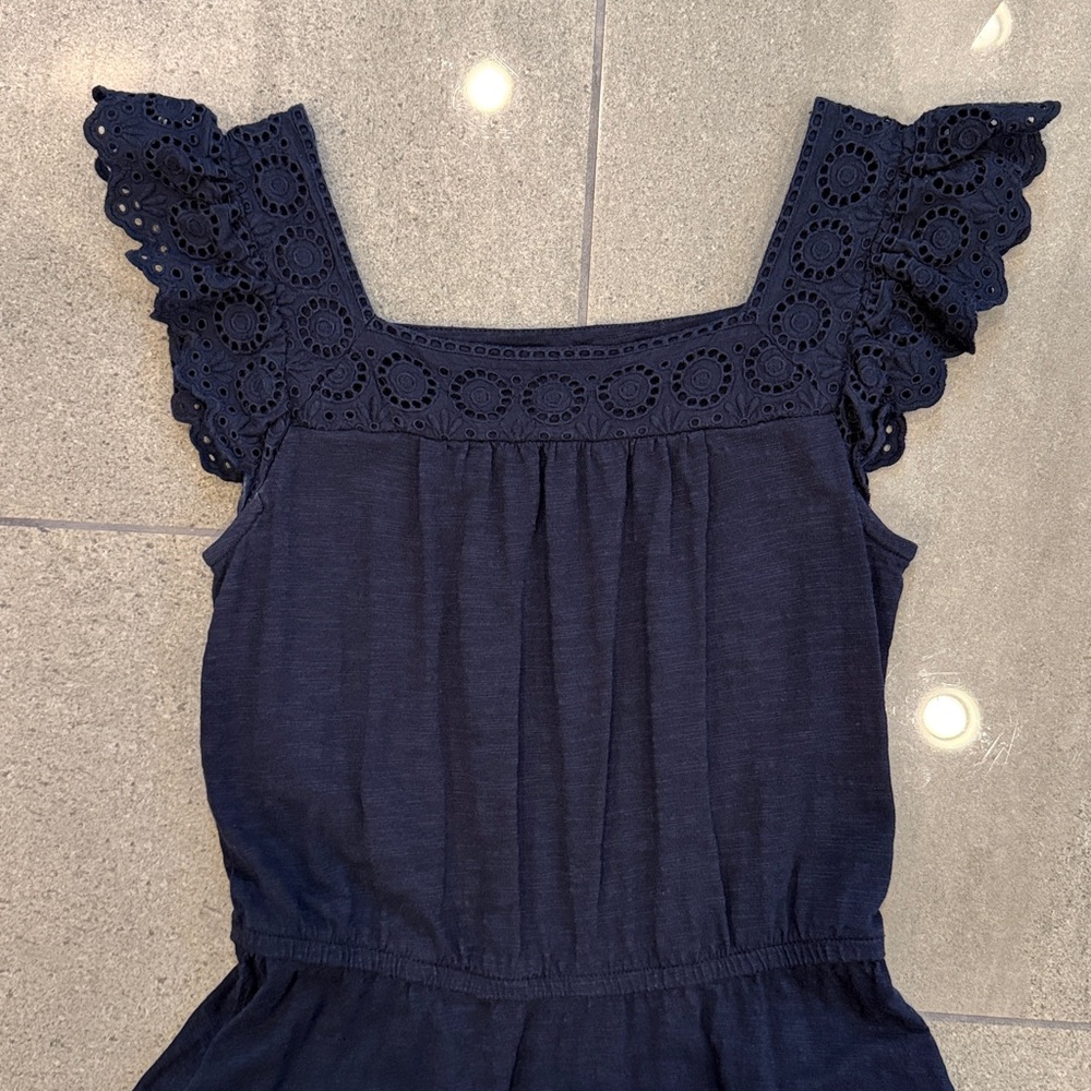 Talbots Dress with Ruffle Sleeves - Picture 2 of 8